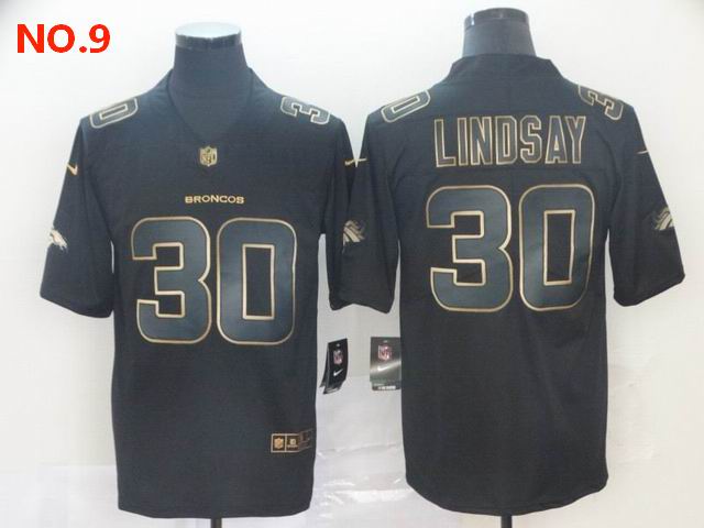 Men's Denver Broncos 30 Phillip Lindsay Jersey NO.9 ;